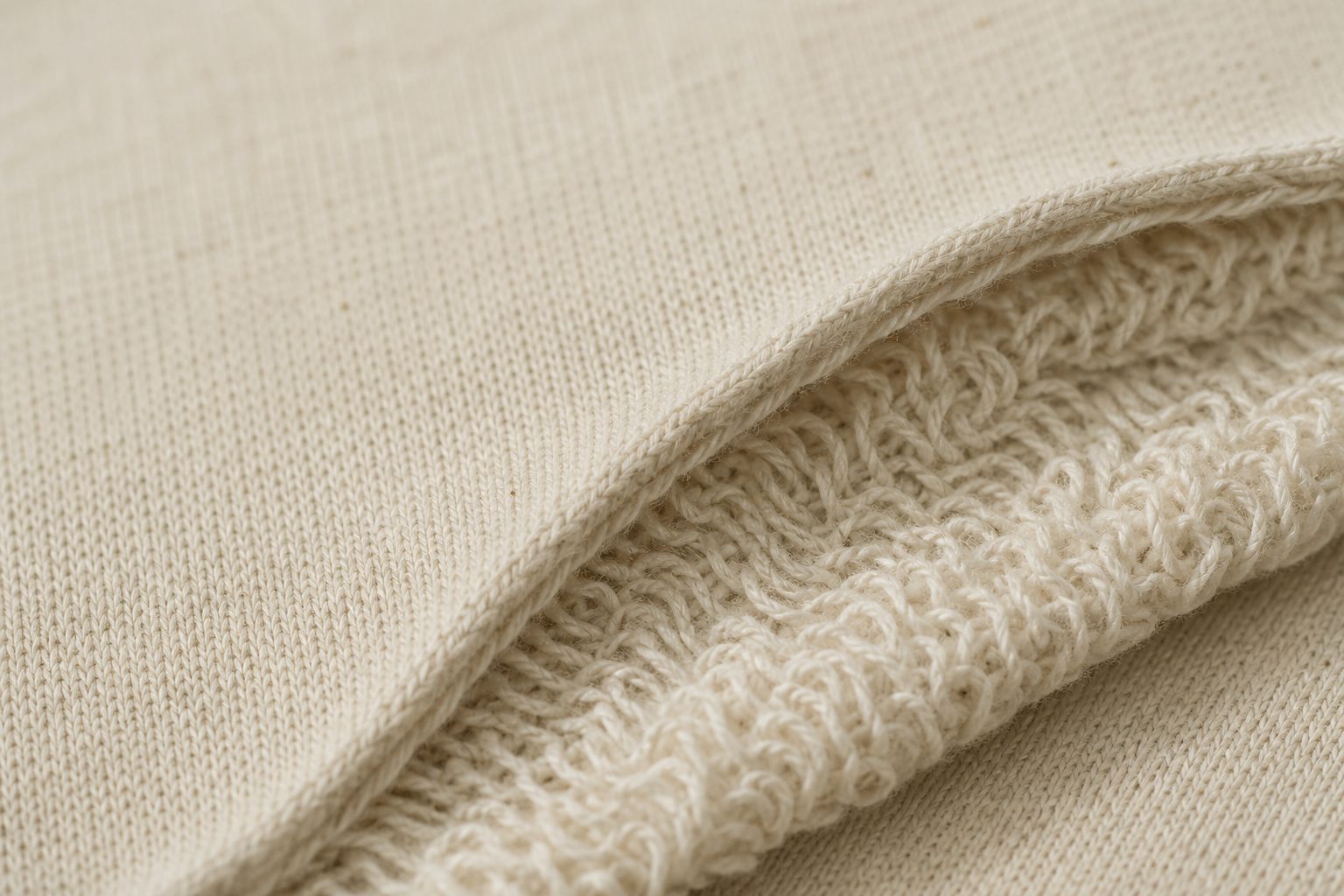 Textura ilustrativa de felpa ou French Terry.
